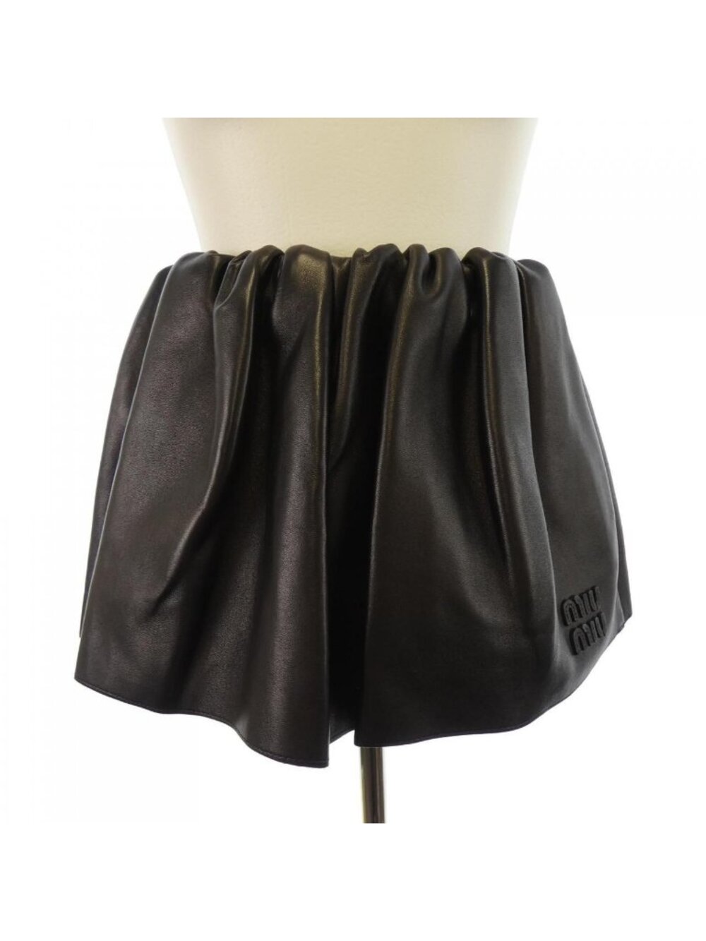 Miu Miu Logo Skirt